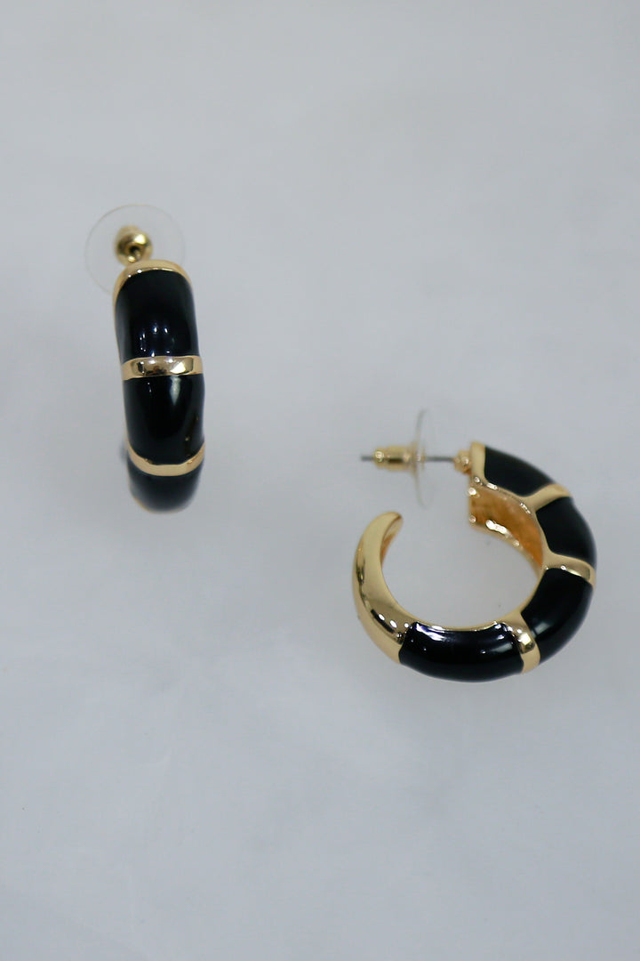 Palermo Earring | Ink