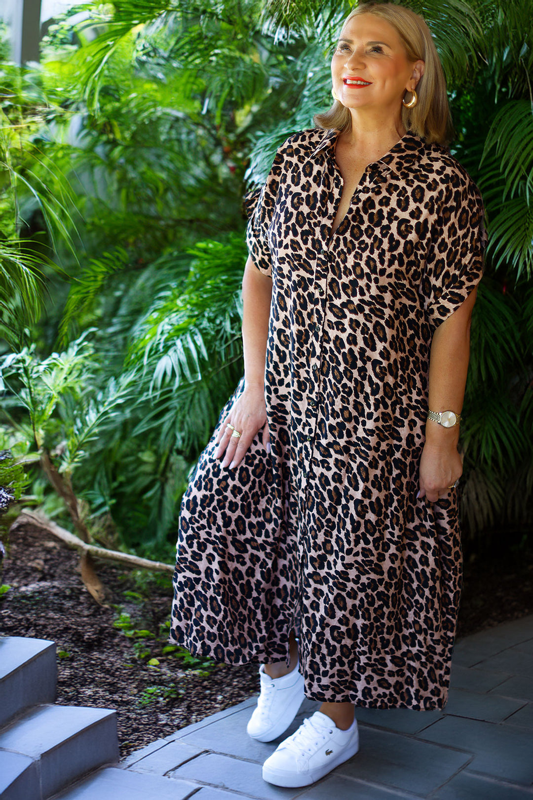 Camilla Shirt Dress | Leopard