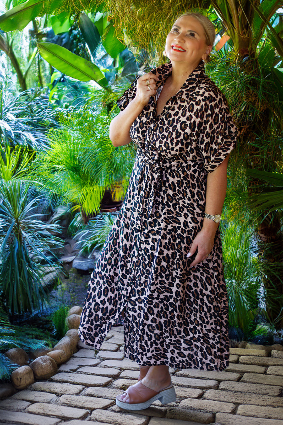 Camilla Shirt Dress | Leopard