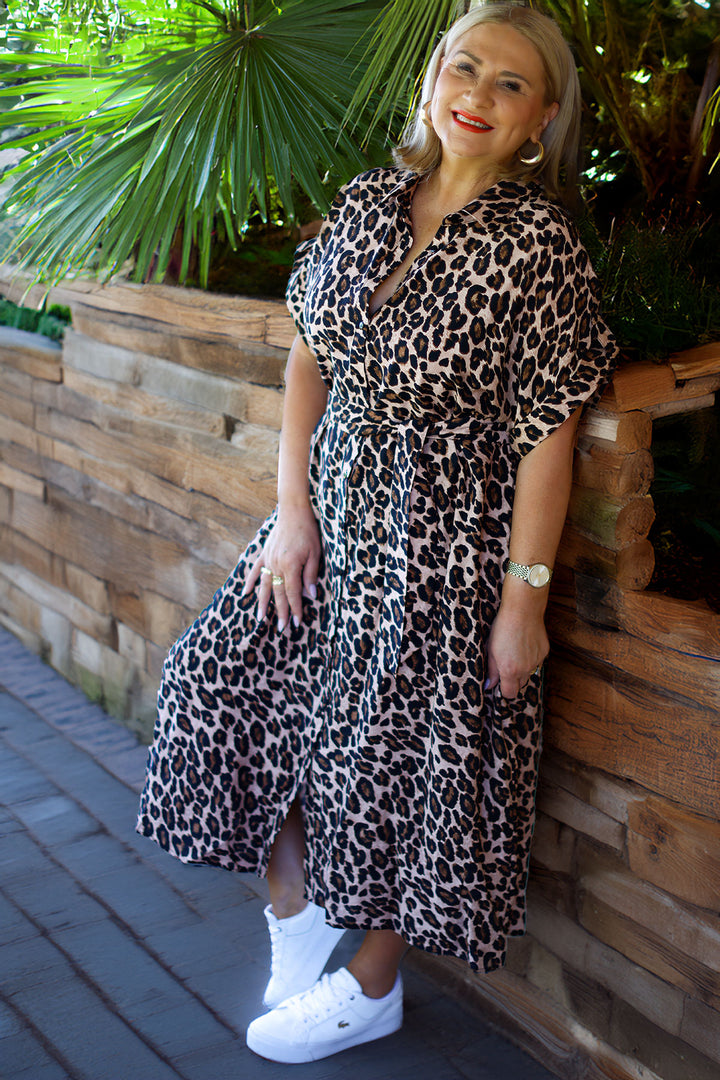 Camilla Shirt Dress | Leopard