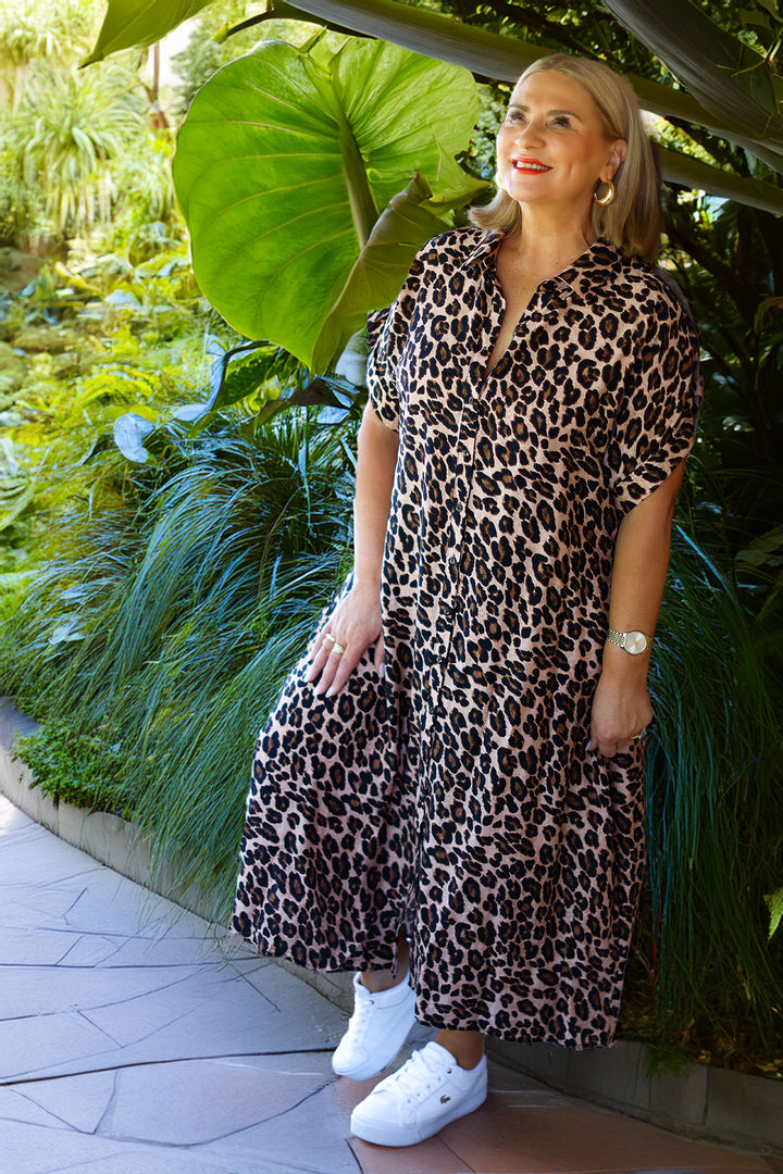 Camilla Shirt Dress | Leopard