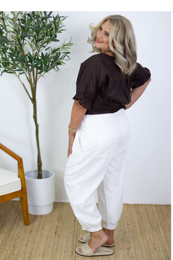 Kali Pants | White