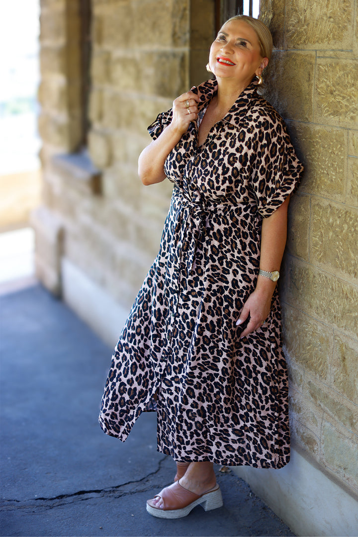 Camilla Shirt Dress | Leopard