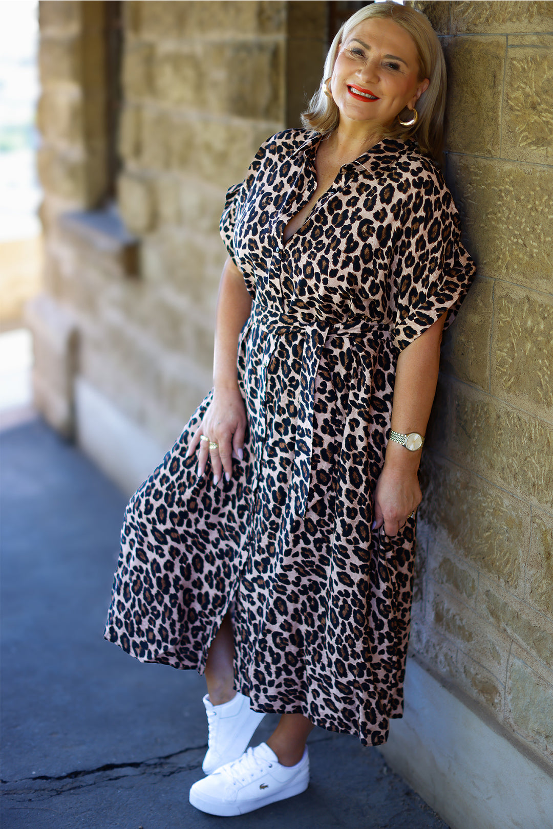 Camilla Shirt Dress | Leopard