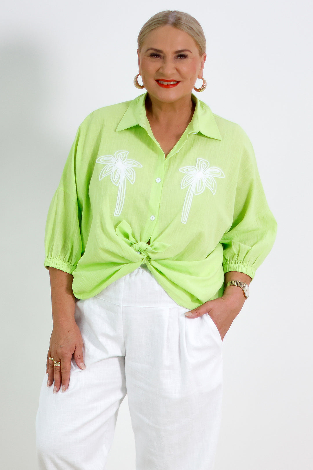 Bahamas Shirt | Lime