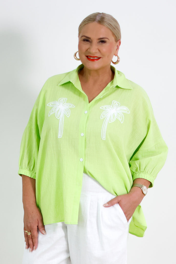 Bahamas Shirt | Lime