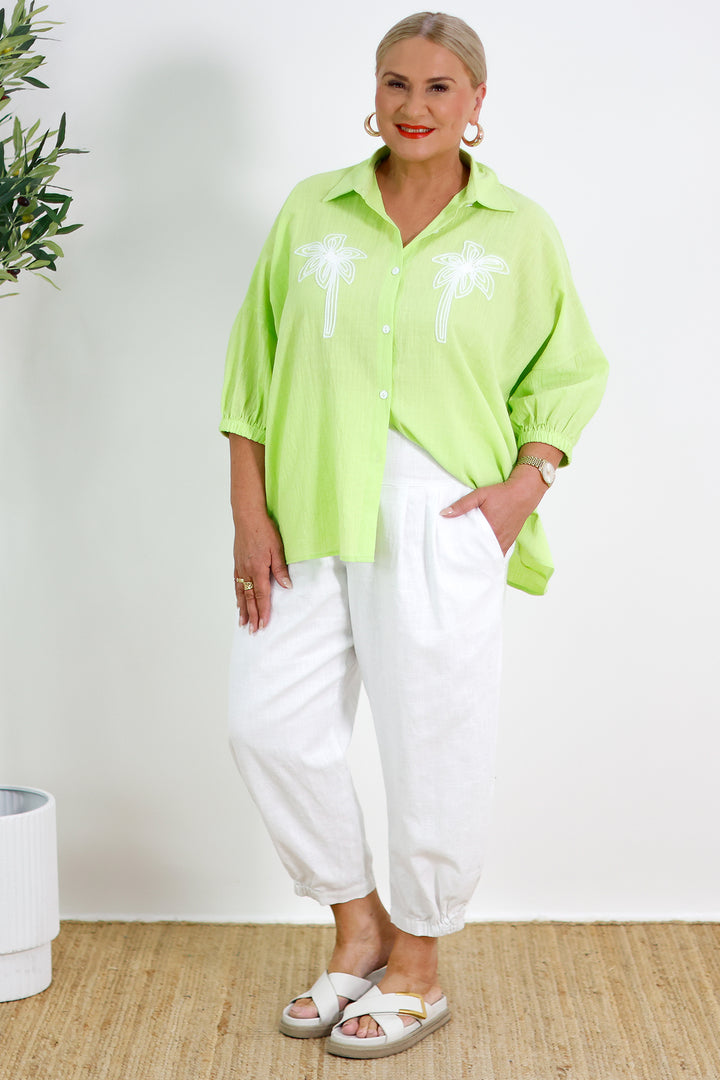 Bahamas Shirt | Lime