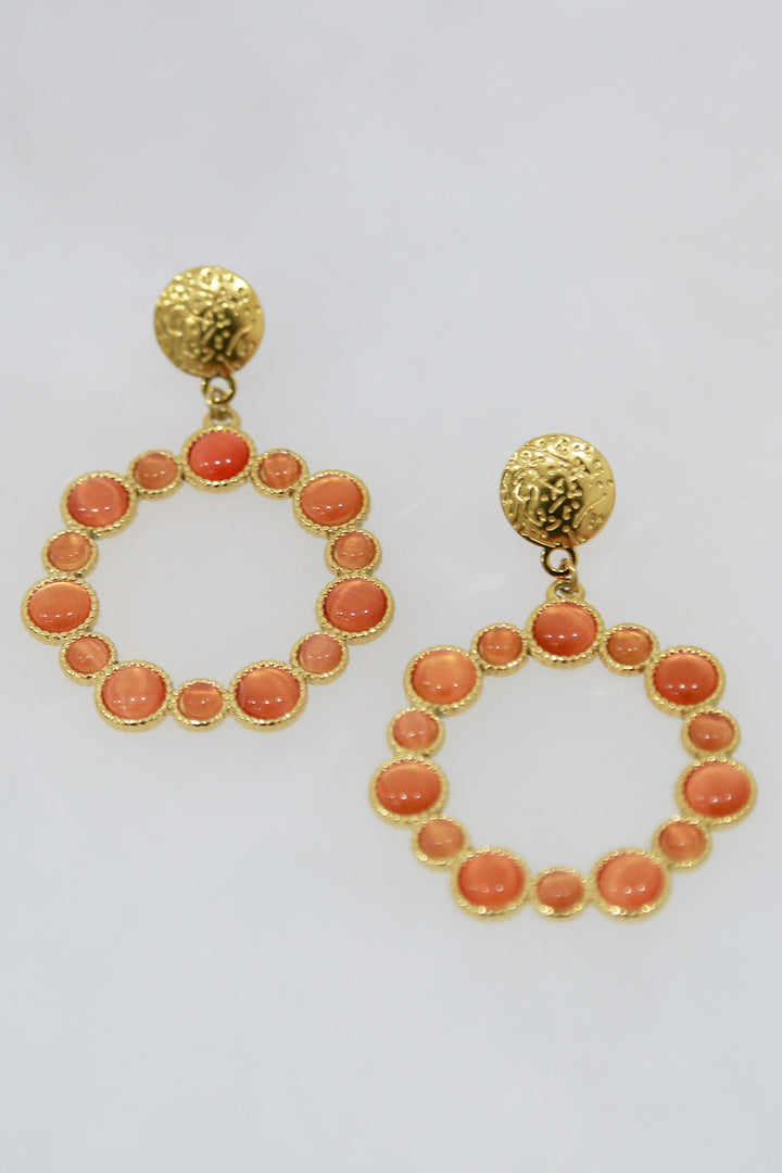 Lively Earring | Orange