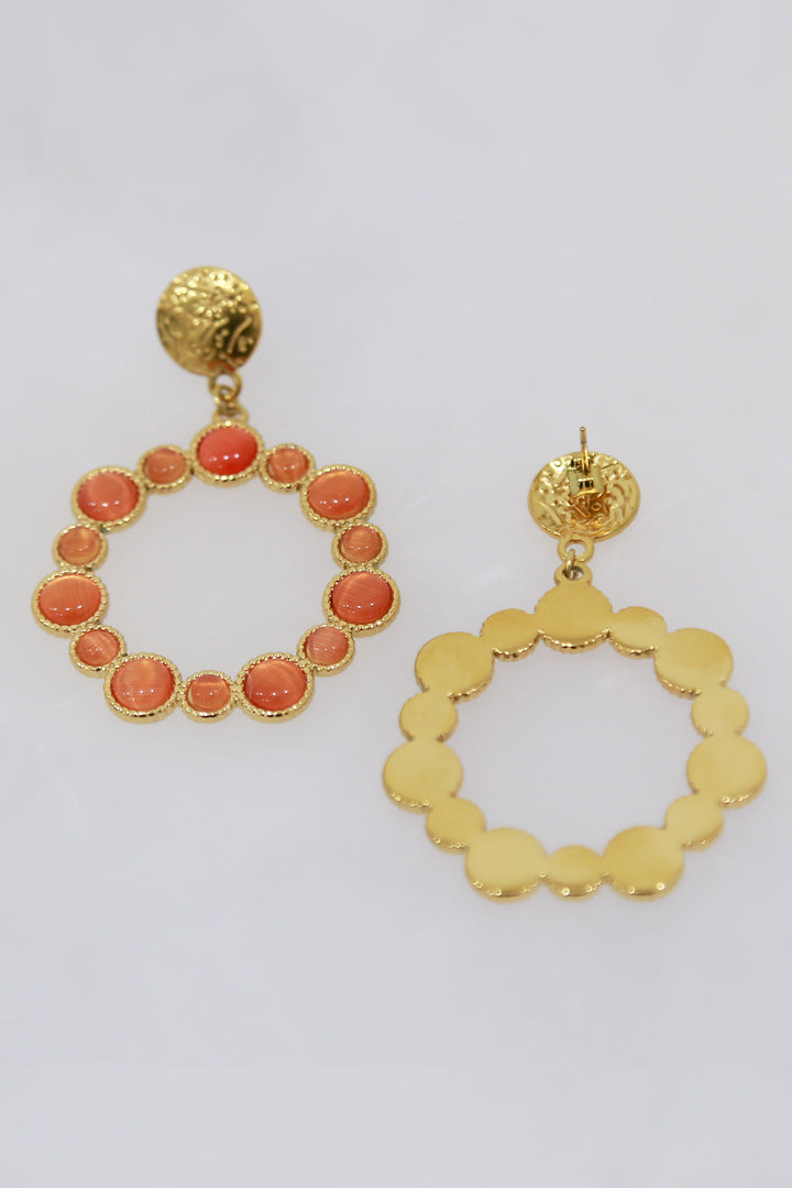 Lively Earring | Orange