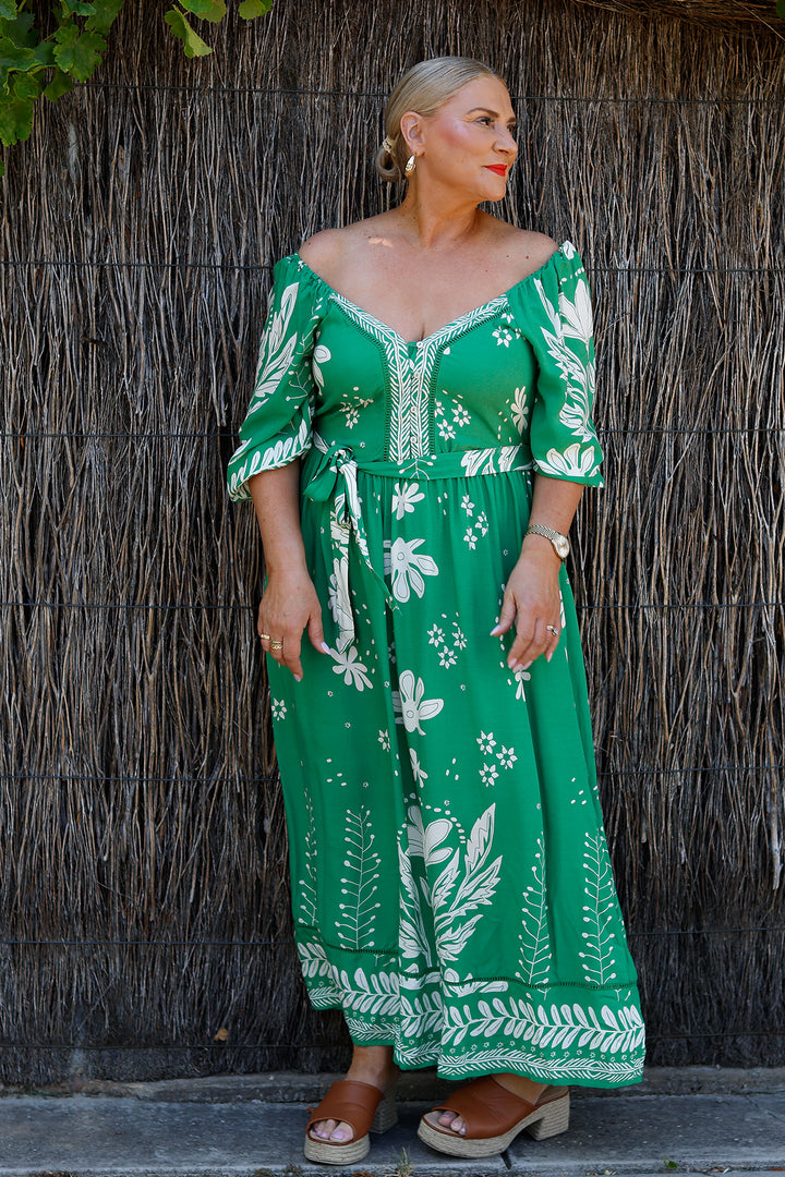 Linden Dress | GREEN