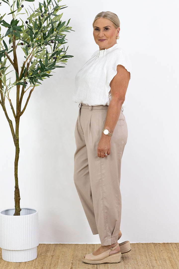 Summer Tapered Pant - Beige